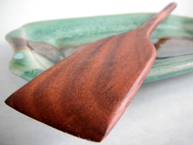 Reclaimed KOA Spatula Beautiful Grain Pattern
