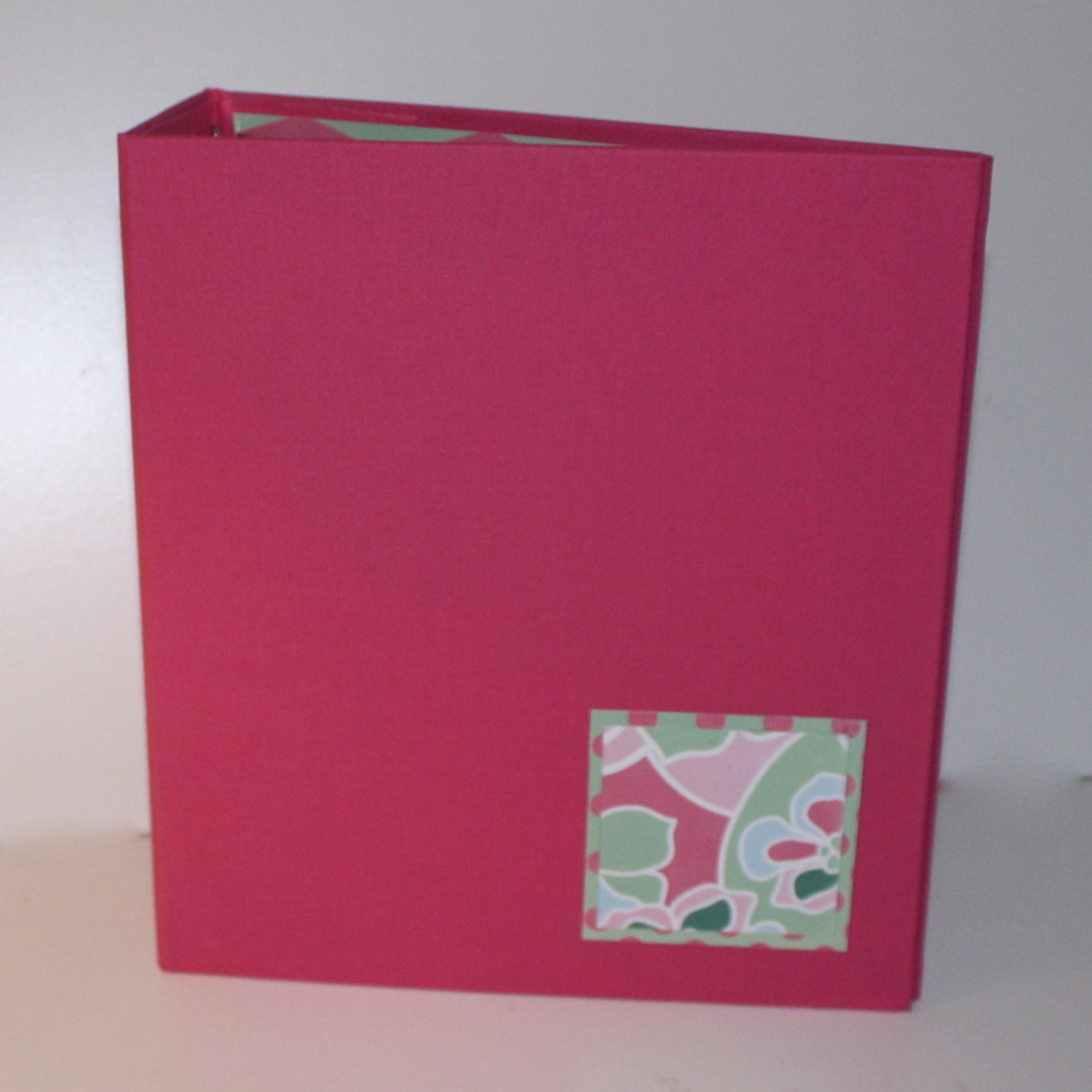 First Impressions Binder ... Hot Pink ... 8 x 9.5 inch ... 2 inch rings