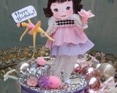 Vintage Inspired SuGaR SwEeT Birthday Keepsake BIRTHDAY PARTY.. Diorama