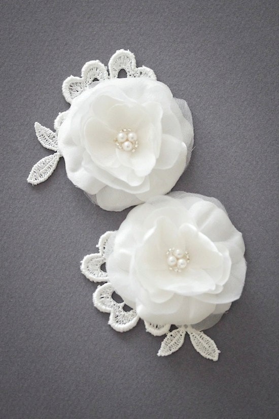 TESSA - bridal headpiece, wedding hair accessory, bridal hair flowers, wedding hair piece