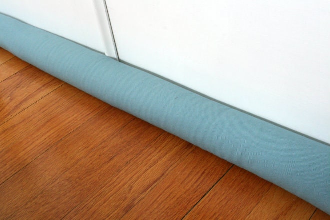 Draft Stopper, Draft excluder, Plain Blue, 202.