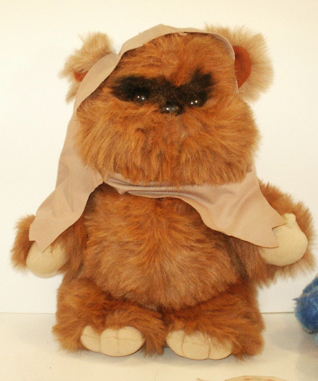 ewok plush vintage