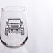 Jeep Wine Glass - Set of 4
