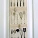 Kitchen Wall or Door Organizer in a Four Pocket Design