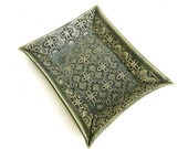 hand built petite porcelain tray