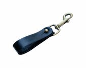 Black Belt Loop Keychain