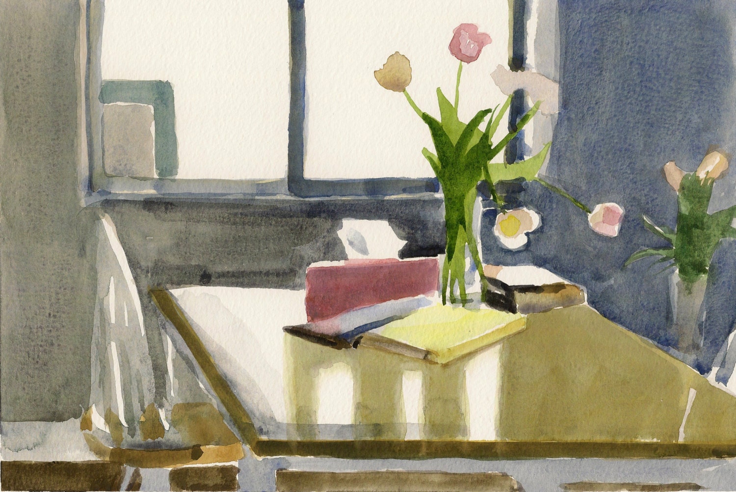 White Light- original watercolor painting