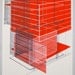Perspective architecture 5, architectural graphic design, 16 x 20 inches silkscreen print