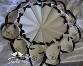 Wedding Paper Cones - Set of 15 - Candy Cones - Confetti Cones - Food Cones - Custom Wedding Cones