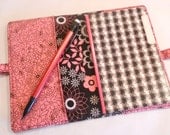 Journal Cover and Organizer PORTFOLIO...comes with Mini Journal and Mechanical Pencil