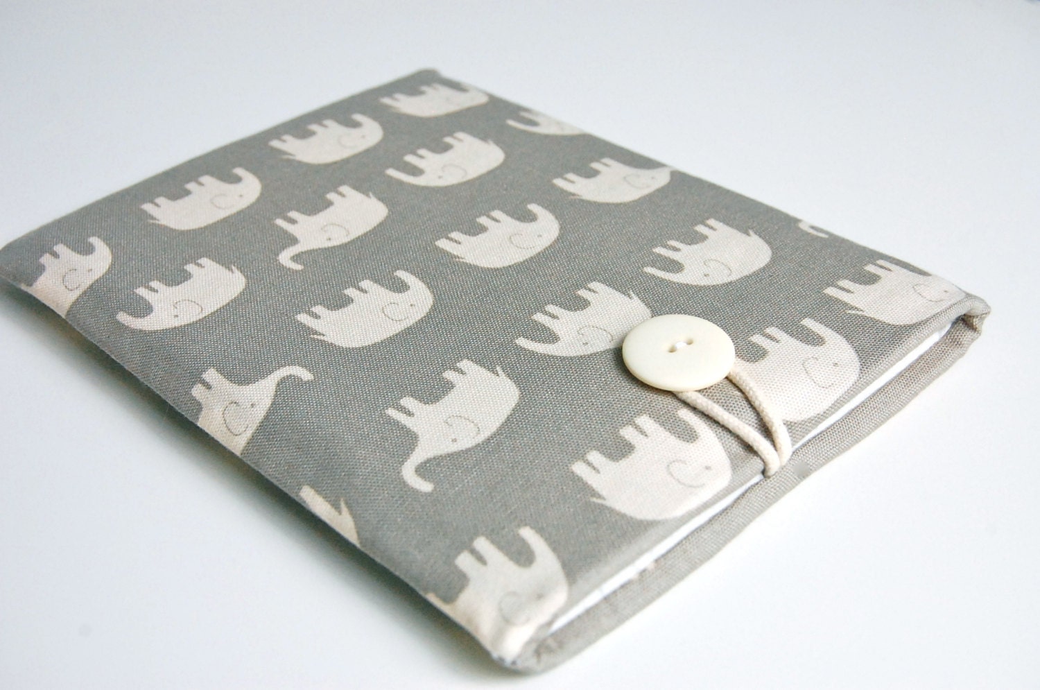 Elephant Kindle Case Kindle Paperwhite Cover or Custom Fit eReader Sleeve
