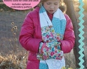 My First Scarf and Mittens Pattern: Learning to Sew