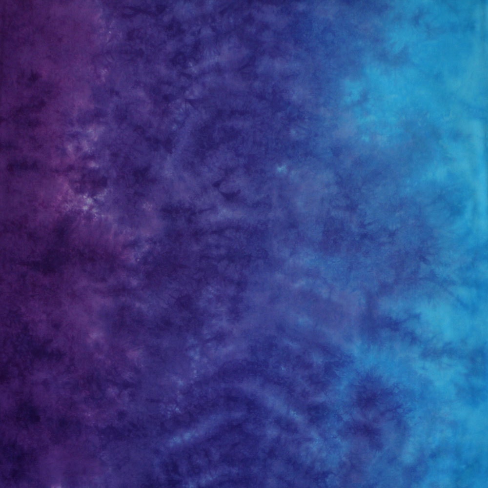 Hand Dyed Fabric Gradient - Under the Sea