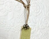 Girl Scouts Rock Leather Adjustable Necklace