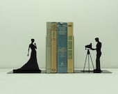 Photography Metal Art Bookends - Free USA Shipping
