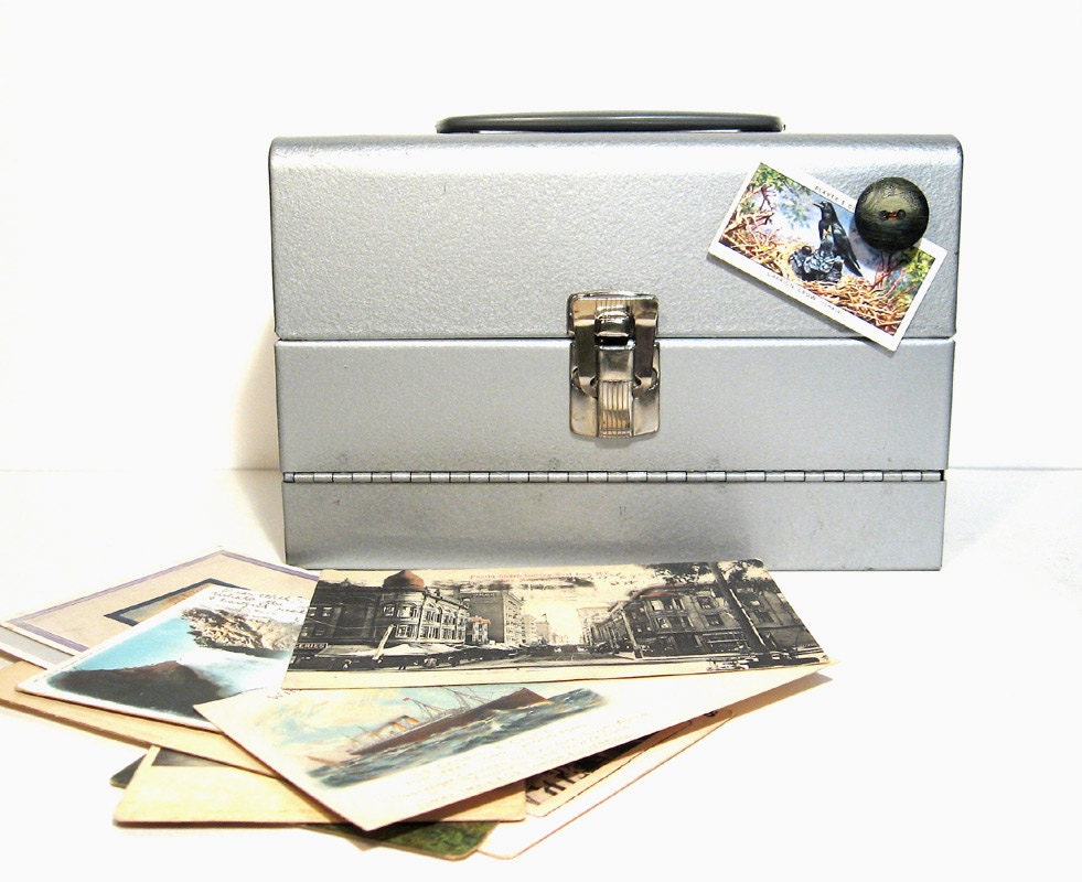 Retro Metal Box 8mm Movie Reel Chest Vintage Storage Box