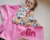 Personalized Baby Blanket in Paloma in Pinkalicious