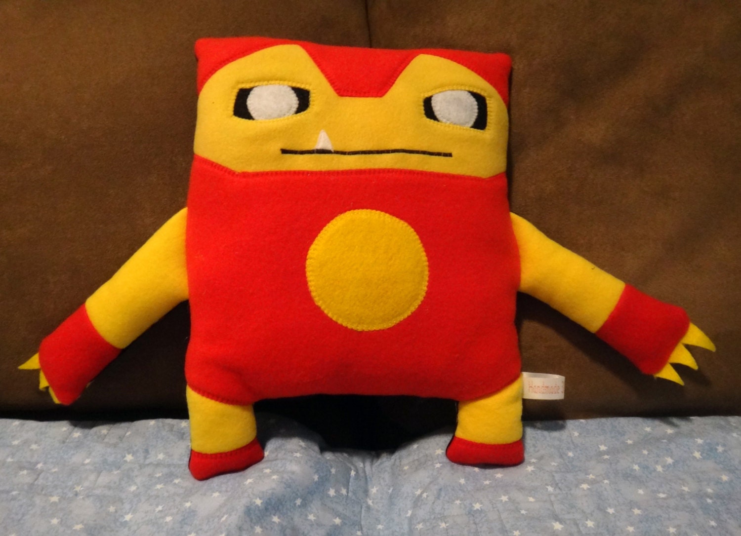 Iron Man Super Hero Plush Monster - Made to Order