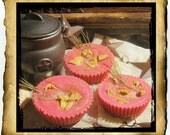 3 Spiced Celtic Apple organic soy & beeswax tart melts - natural aromatherapy
