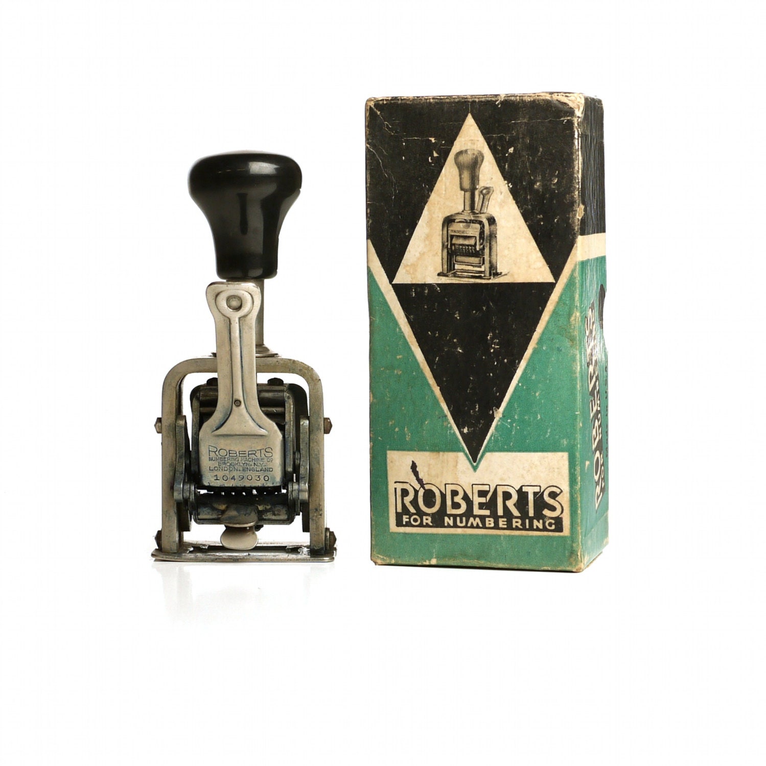 1930's Number Stamp, Roberts Numbering Machine Model 137