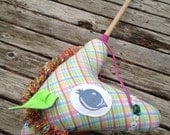 Hobby Horse-Pastel Plaid