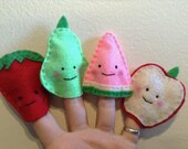 Cute Fruit Finger Puppet Set