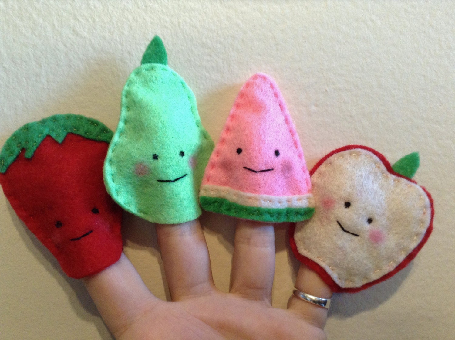 Cute Fruit Finger Puppet Set