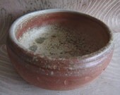 Small Wood Fired Dish Bowl Pot