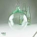 Recycled Glass Ornament Suncatcher Blown Glass Eco Friendly Ornament