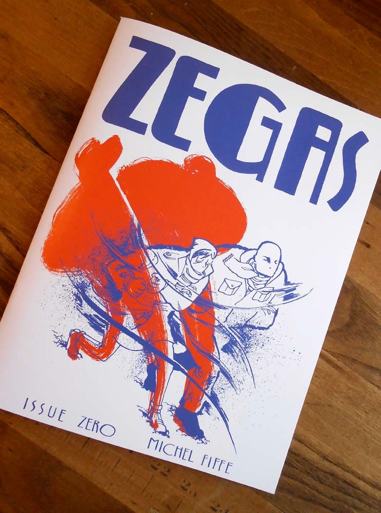 ZEGAS Issue Zero - Limited Edition Magazine Size Comic