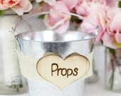 Photo Booth Props Sign Holder Rustic Chic Wedding Decor