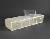 Vintage Drawer Organizer - Storage, Mid Century, Modern, Kitchen, Retro