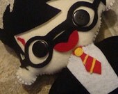 Made to Order - JUMBO -Harry Potter Plush Doll - Deathly Hallows - Gryffindor - 13 Inches  Tall