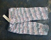 Green, Beige & Creme Armwarmers (Armmitts)