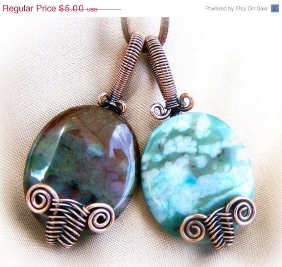 ON SALE Wire Wrap Lesson Cradle Weave Pendant Tutorial