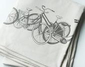 Organic Cotton Blanket - Bicycles