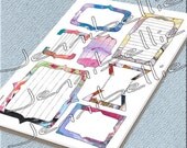 Artful Journal Spots (Brackets) Digital Collage Sheet