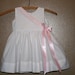 Harvest of love, The "Teresa" Babtism/ Flower Girl Dress Newborn to Size 5T Includes a little matching purse or bonnet