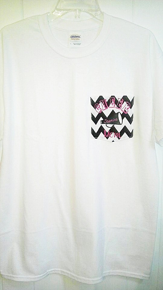 Cheer Mom Pocket Tee