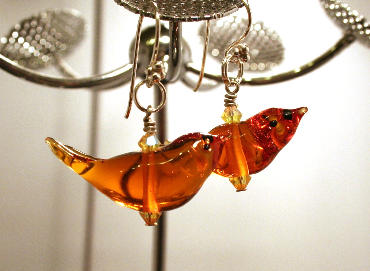 Barn Swallow earrings