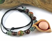 Crowning Birth Necklace - Focal Point for Labor - Blessingway Necklace