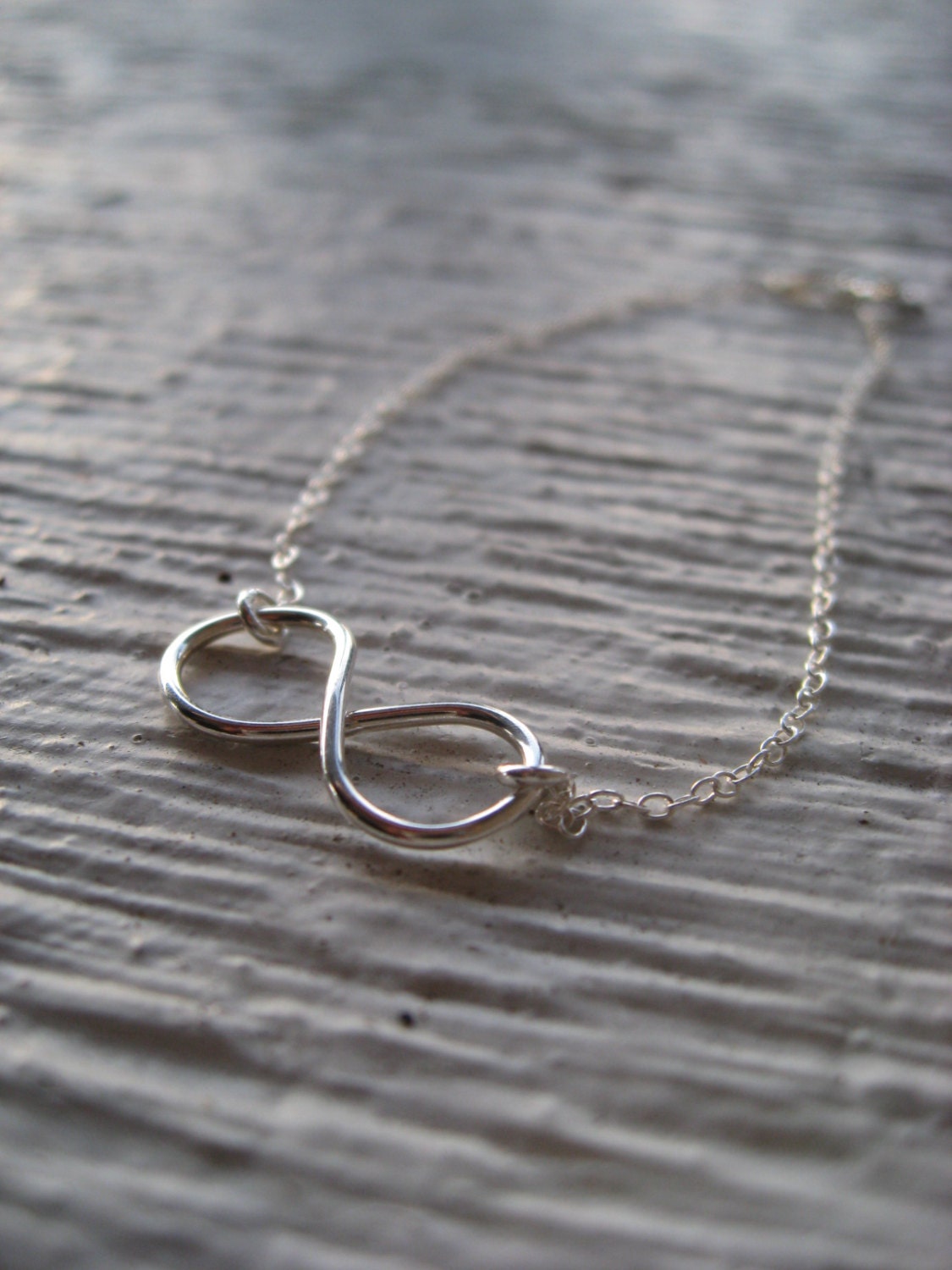 Infinity Bracelet - sterling silver