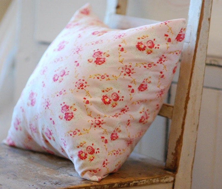 Shabby Chic Pillow Cover, Decorative Pillows, Throw Pillow