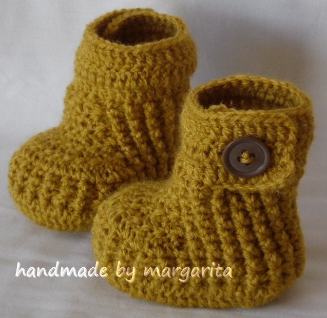 Baby Shoes Crochet Baby Booties Baby Boy Shoes Baby Girl Boots Crochet Baby Booties Baby Shower Gift Infant Shoes Knit  Newborn Booties