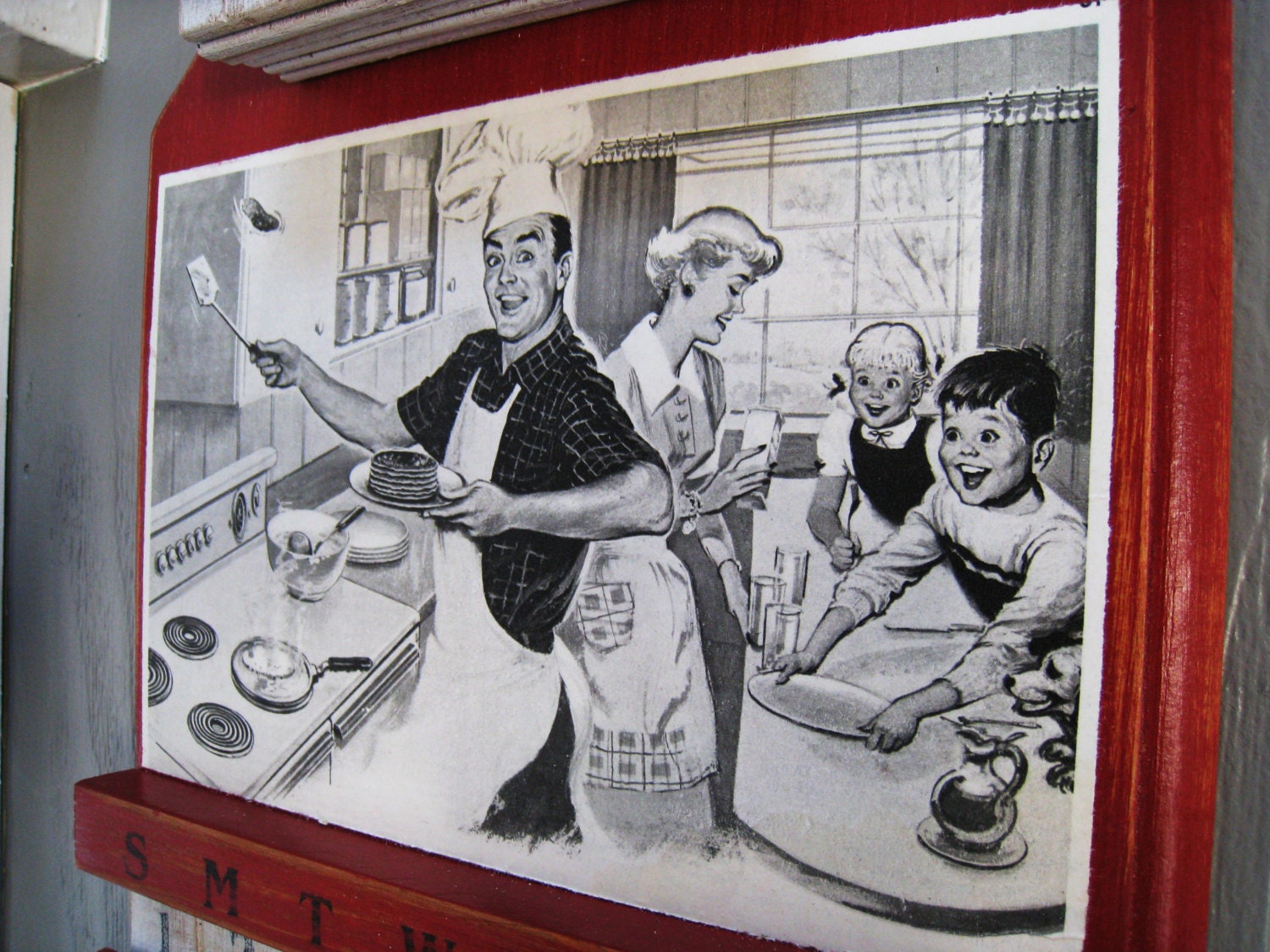 Perpetual Calendar Kitchen and Home Decor