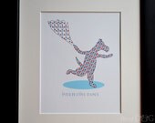 Dancing Dogs Interpretive Dance Art Print
