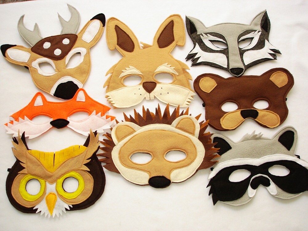 Animal masks - deals on 1001 Blocks