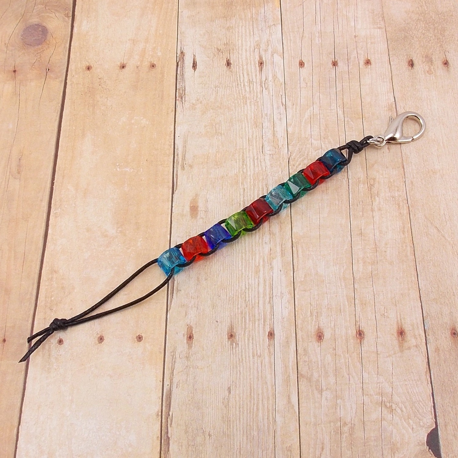 Golf Score Counter - Knitting Row Counter - Multicolor with Black Cord - Mini - Small - Non-Elastic