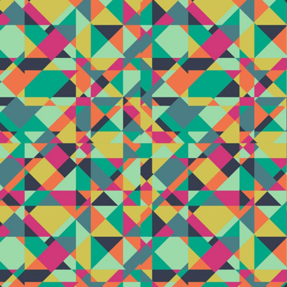 Art Gallery - Carnaby Street Collection by Pat Bravo - Go Go London in Lustrous - Fat Quarter