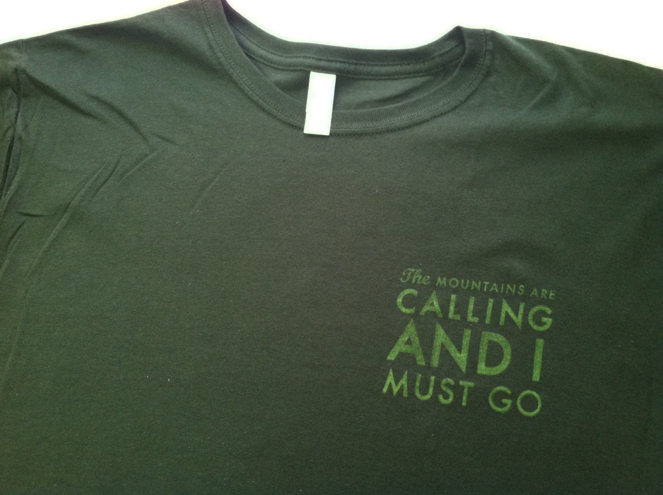 the desert is calling and i must go shirt